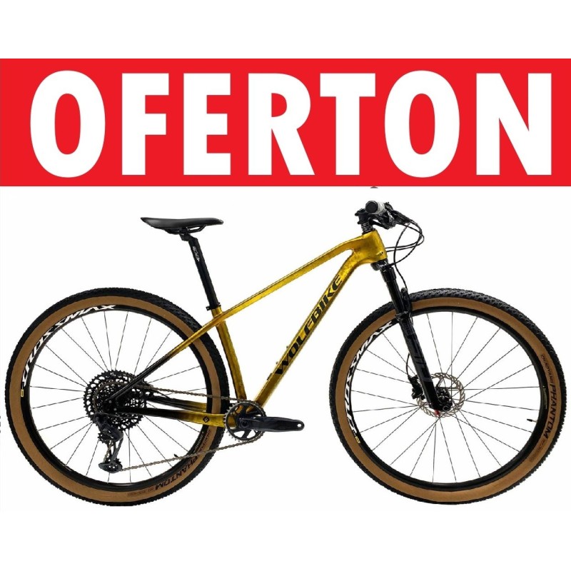 WOLFBIKE Saturnus 29 - Dorado Negro | Ciclos Trujillo Terrassa