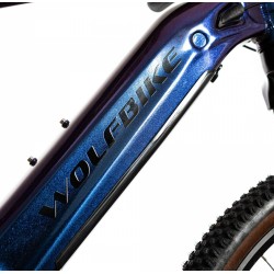 WOLFBIKE ATOMIC500 1X12JU Azul - Morado Camaleón | Ciclos Trujillo Terrassa