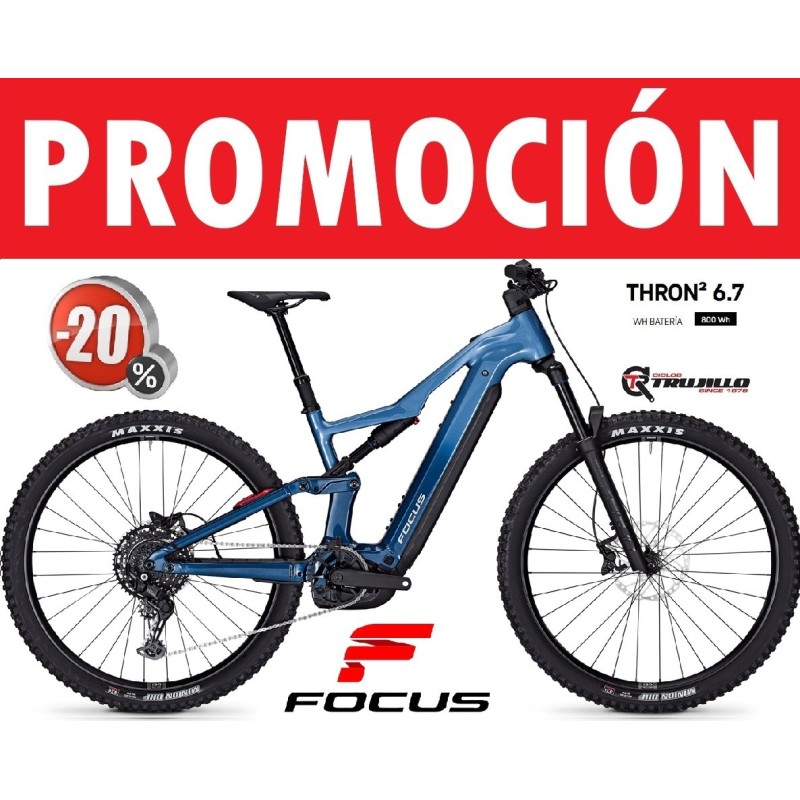 FOCUS THRON2 6.7 800 WH Azul | Ciclos Trujillo Terrassa