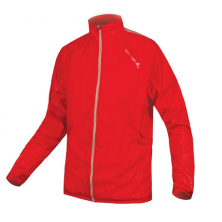 Chaqueta cortaviento Endura Pakajak rojo