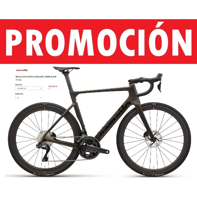 CERVELO SOLOIST DARK SLATE 2026 | Ciclos Trujillo Terrassa