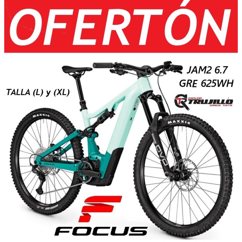 FOCUS JAM2 6.7 625 Wh | Ciclos Trujillo Terrassa