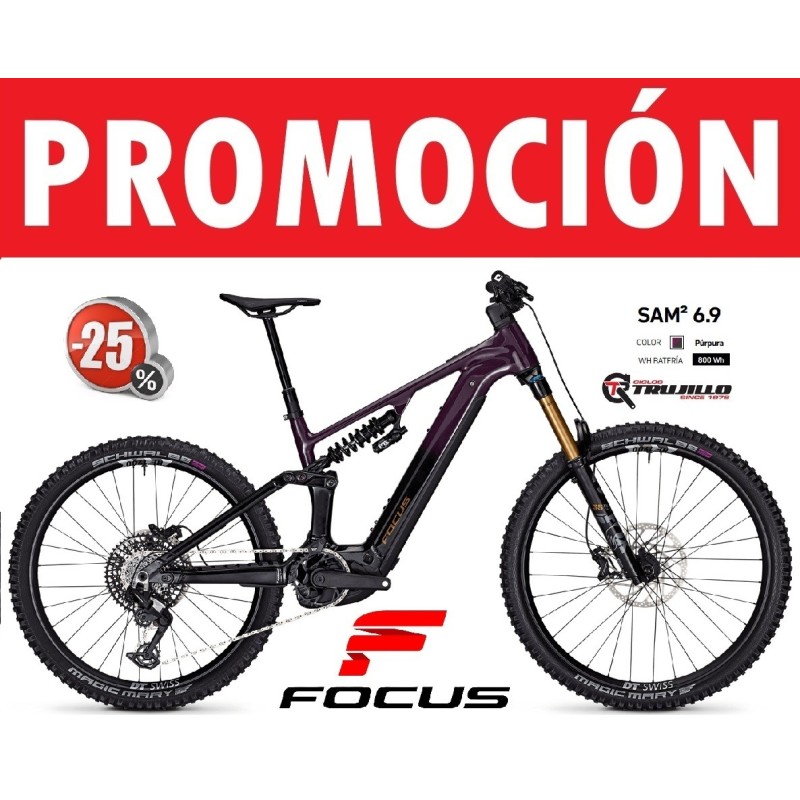 FOCUS SAM2 6.9 800 Wh Violeta