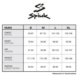 Chaqueta SPIUK Elite Pro negro azul naranja