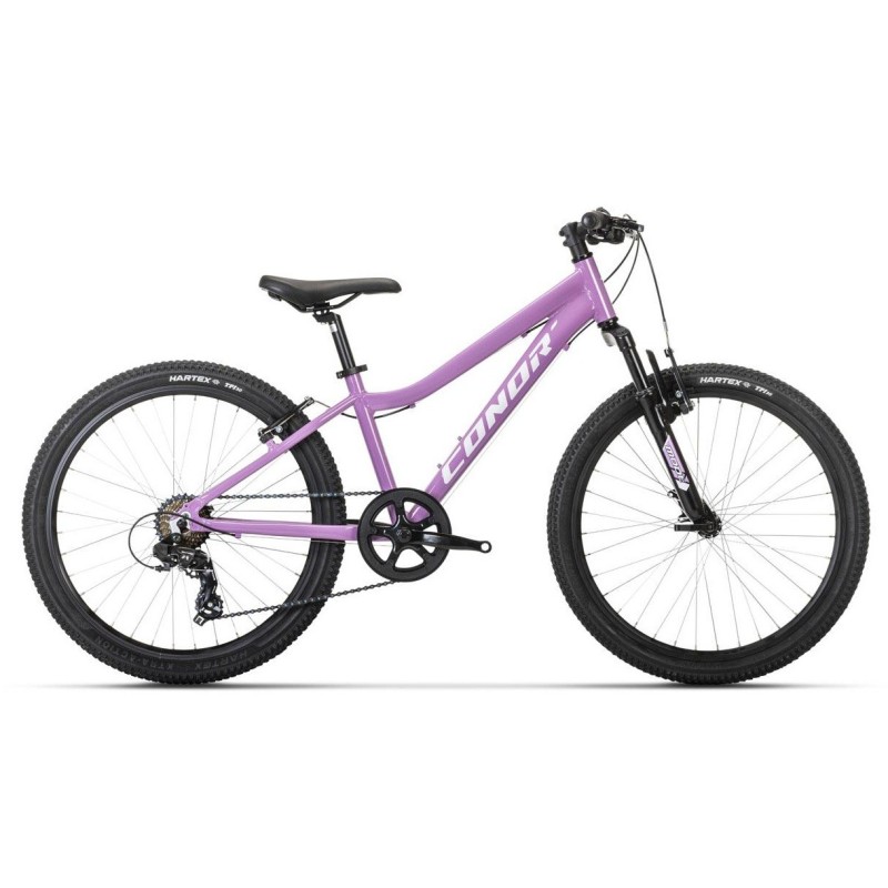 Bicicleta CONOR JUNIOR 24" Mixta VIOLETA | Ciclos Trujillo Terrassa