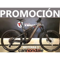 CANNONDALE MOTERRA 3 Obsidian | Ciclos Trujillo