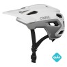 Casco de MTB Oneal Trailfinder Evo Solid Blanco/Gris | Ciclos Trujillo
