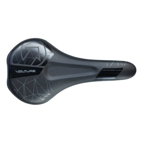 Sillín Pro Volture E-MTB 142 mm raíles Inox negro