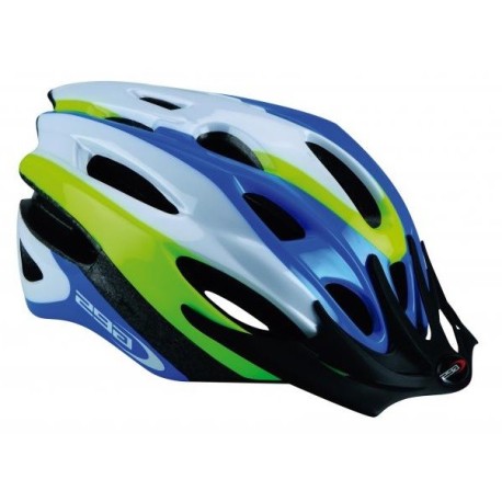 Casco Ges ROCKET Azul Blanco Amarillo