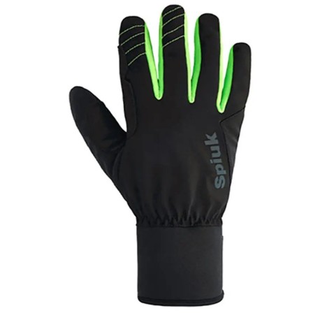 Guantes largos Spiuk Anatomic Membrana negro verde