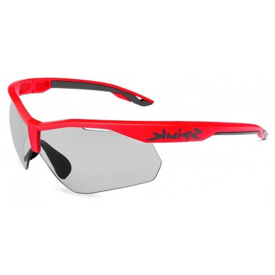 Gafas Spiuk Ventix-K Lumiris rojo negro con lentes fotocromáticas Lumiris II