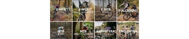 Bicicletas de montaña eléctricas dobles y rigidas, para comprar en Ciclos Trujillo Sabadell , Terrassa y tienda Web